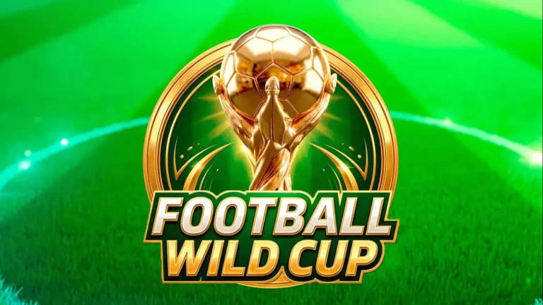 Tampilan antarmuka game slot Football Wild Cup pada perangkat seluler