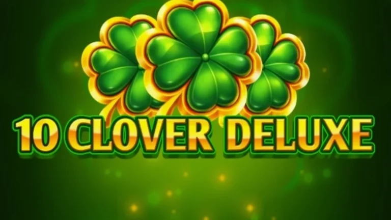 Tampilan layar permainan slot 10 Clover Deluxe yang cerah